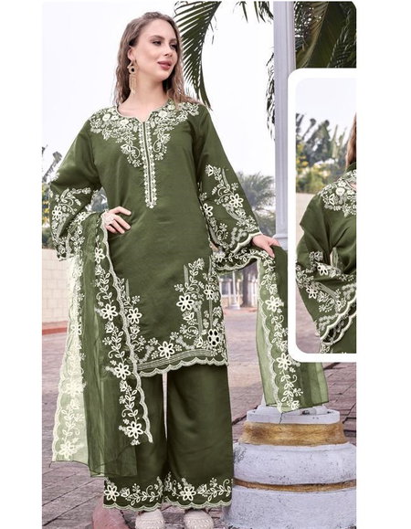Zoya Studio 1196 Roman Silk Surat Pakistani Readymade Suit Wholesale Market